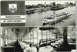 10011208 - Elbe Schiffe Weisse Flotte - Schiff Erich - Andere & Zonder Classificatie