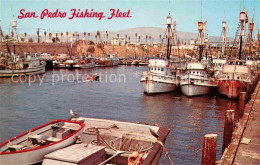 72740062 San_Pedro_California Fishing Fleet At Dock - Other & Unclassified