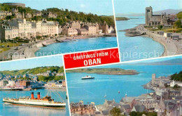 72735197 Oban Panorama Kuestenort Dampfer Oban - Other & Unclassified