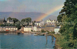 72735195 Portree Haeuserpartie Am Ufer Regenbogen  - Sonstige & Ohne Zuordnung