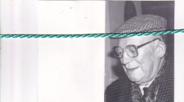 André Emile Dejaegere-Demaître, Deerlijk 1912, Kortrijk 1993. Foto - Todesanzeige