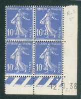 Lot 3980 France Coin Daté N°279 Semeuse (**) - 1930-1939