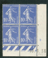 Lot 3978 France Coin Daté N°279 Semeuse (**) - 1930-1939