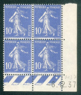 Lot 3956 France Coin Daté N°279 Semeuse (**) - 1930-1939