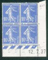 Lot 3932 France Coin Daté N°279 Semeuse (**) - 1930-1939
