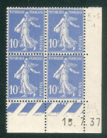 Lot 3935 France Coin Daté N°279 Semeuse (**) - 1930-1939