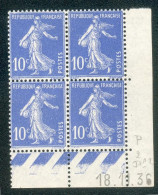 Lot 3914 France Coin Daté N°279 Semeuse (**) - 1930-1939