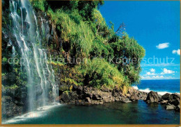 72723582 Maui_Hawaii Hana Coastline Waterfall - Sonstige & Ohne Zuordnung