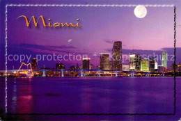 72721756 Miami_Florida City Lights Nacht - Sonstige & Ohne Zuordnung