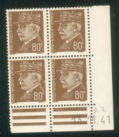 Lot A147 France Coin Daté N°512 Pétain (**) - 1940-1949