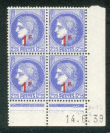 Lot 9401 France Coin Daté N°487 Cérès (**) - 1930-1939