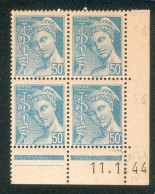 Lot 6290 France Coin Daté Mercure N°549 (**) - 1940-1949