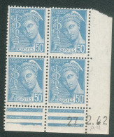 Lot 6166 France Coin Daté Mercure N°538 (**) - 1940-1949