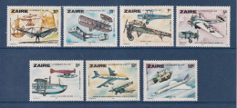 Zaïre - YT N° 918 à 924 ** - Neuf Sans Charnière - 1978 - Unused Stamps