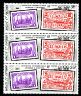 Lot D211 Wallis Et Futuna N°426 Bloc De 3 - Sonstige & Ohne Zuordnung