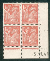 Lot A975 France Coin Daté Iris N°652 (**) - 1940-1949