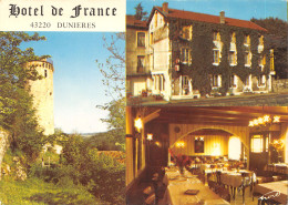 43-DUNIERES-HOTEL DE France-N°T556-D/0255 - Autres & Non Classés