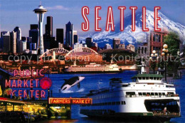 72715842 Seattle Faehre Panorama - Autres & Non Classés