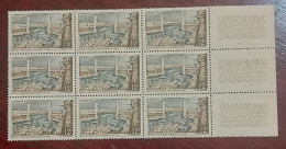 France Bloc De 9 Timbres Neuf** YV  N° 1117 Port De Brest - Neufs