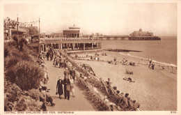 R296670 Central Band Enclosure And Pier. Eastbourne. 8122. Norman. S. And E - Wereld