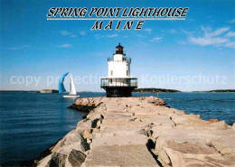 72708401 Portland_Maine Spring Point Leuchtturm - Altri & Non Classificati