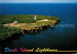 72708381 Minneapolis_Minnesota Devils Island Lighthouse Fliegeraufnahme - Autres & Non Classés