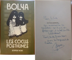 C1 BOLYA Les COCUS POSTHUMES EO 2001 Dedicace ENVOI SIGNED Afrique  PORT INCLUS France - Gesigneerde Boeken