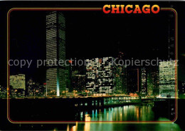 72708343 Chicago_Illinois Night Skyline - Otros & Sin Clasificación