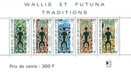 WALLIS ET FUTUNA 1991 - Traditions - BF - Blocs-feuillets