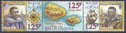 WALLIS ET FUTUNA 2002 - Découverte Des îles Horn - 3 V. - Unused Stamps