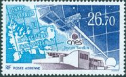 TAAF 1994 - Poste Aérienne - Station Satellite CNES - 1 V. - Airmail