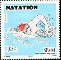 SAINT-PIERRE-ET-MIQUELON 2010 - La Natation - 1 V. - Unused Stamps