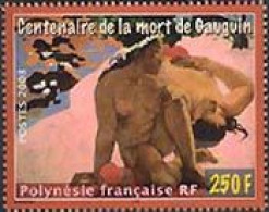 POLYNESIE 2003 - Centenaire De La Mort De Gauguin - 1 V. - Ongebruikt