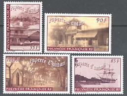 POLYNESIE 2003 -  Papeete Autrefois - 4 V. - Unused Stamps