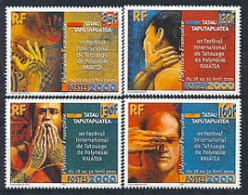 POLYNESIE 2000 - Festival Du Tatouage Polynésien - 4 V. - Ongebruikt