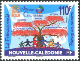 NOUVELLE CALEDONIE 2010 - Alliance Champlain - La Francophonie - 1 V. - Nuovi