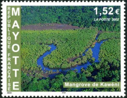 MAYOTTE 2002 - Mangrove De Kaweni - 1 V. - Unused Stamps