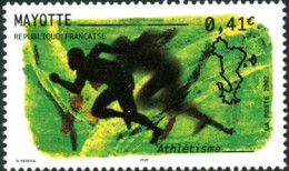 MAYOTTE 2002 - Athlétisme - 1 V. - Ongebruikt