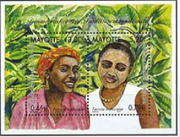 MAYOTTE 1999 - Femmes Mahoraises - 1 BF - Blocks & Kleinbögen