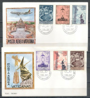 Vatican 1967, Airmail, Planes Over Vatican City, Beautiful FDC - Other & Unclassified