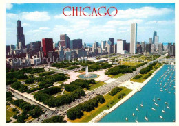 72707611 Chicago_Illinois Fliegeraufnahme Grant Park - Altri & Non Classificati