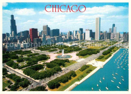 72707608 Chicago_Illinois Fliegeraufnahme Grant Park - Altri & Non Classificati