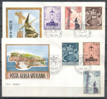 Vatican 1967, Airmail, Planes Over Vatican City, FDC - Autres & Non Classés