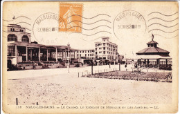 59 - DUNKERQUE - MALO LES BAINS-  LE CASINO, LE KIOSQUE, LES JARDINS - Malo Les Bains