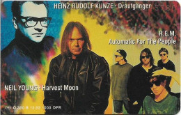 Germany - WEA Musik 12 - Neal Young, Rudolf Kunze, R.E.M. - O 0380B - 12.1992, 6DM, 1.000ex, Mint - O-Reeksen : Klantenreeksen