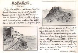 83-BARGEME-N°T562-C/0247 - Autres & Non Classés