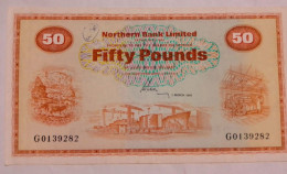 Northern Bank 50 Libras - Irland