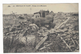 CPA NEUVILLE ST SAINT VAAST, RUINES DE LA BRASSERIE, PAS DE CALAIS 62 - Autres & Non Classés