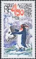 TAAF  2004 -  Image Du Timbre - Manchot Par Garouste - 1 V. - Pinguine