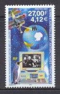 TAAF 2001 - Liaison Radio-amateur Mir-Le Crozet - 1 V. - Unused Stamps